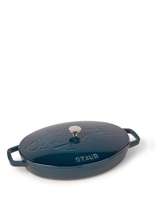Staub La Mer vispan ovaal 33 cm