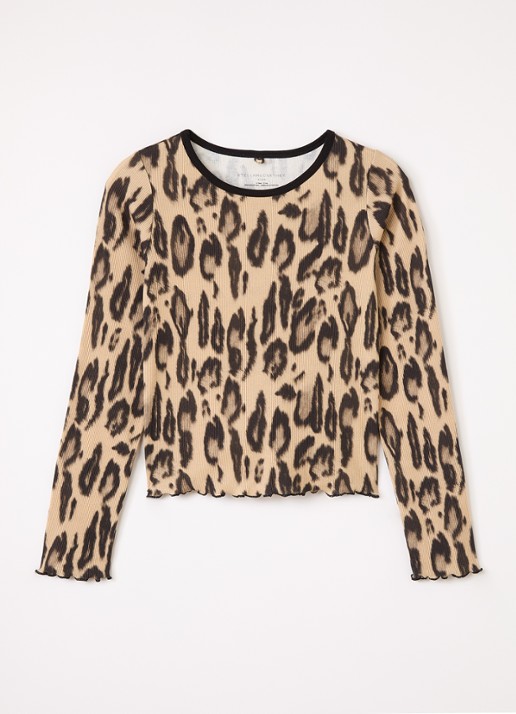 Stella McCartney Longsleeve met panterprint