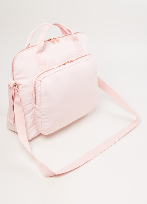 Stella McCartney Luiertas met uitneembare verschoningsmat - detail lichtroze