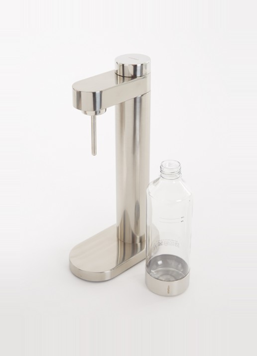 Stelton Brus bruiswatertoestel - voorkant 2 zilver