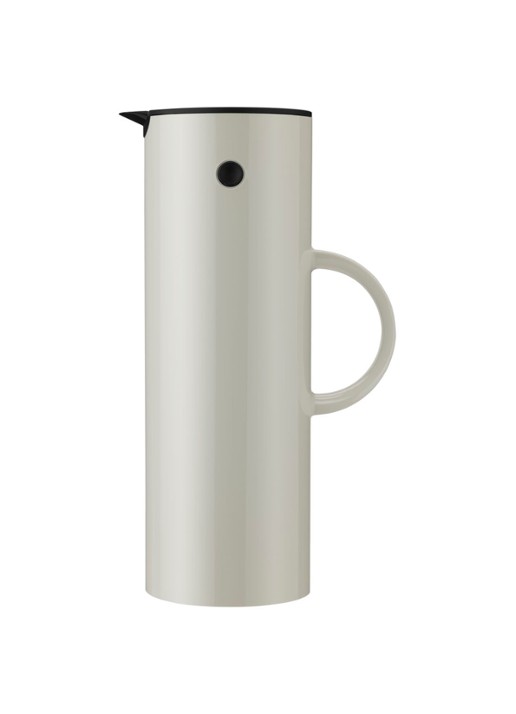 Stelton Em77 thermoskan 1 liter - voorkant gebroken wit
