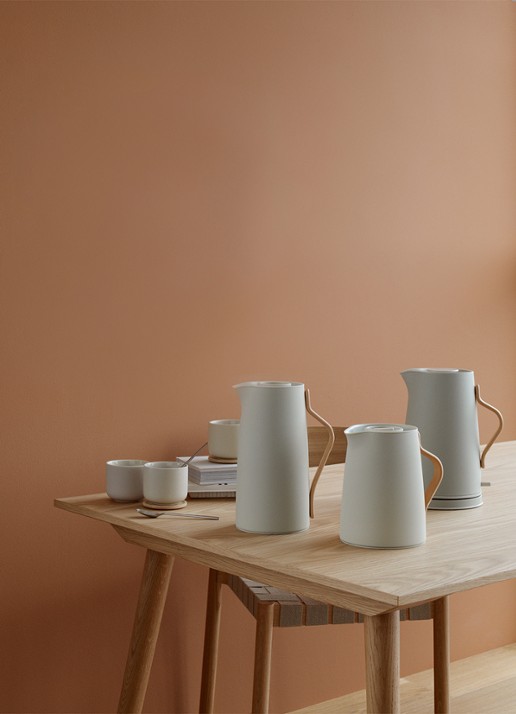 Stelton Emma theepot 1 liter - achterkant 3 zand