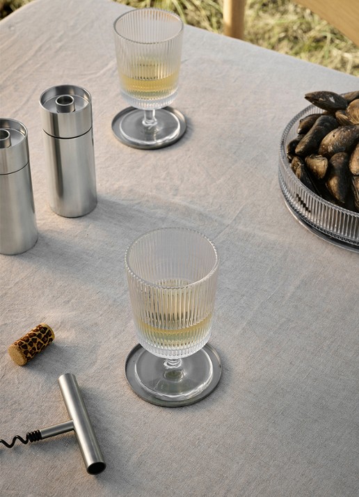 Stelton Pilastro witte wijnglas 18 cl set van 4 - detail 5 transparant