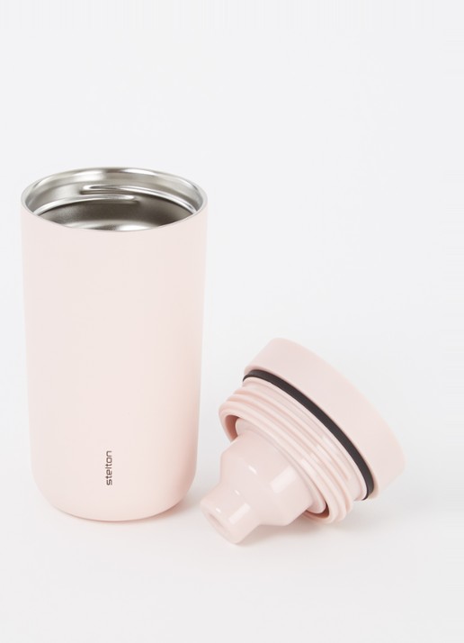 Stelton To Go Click thermosbeker 20 cl - voorkant 2 lichtroze