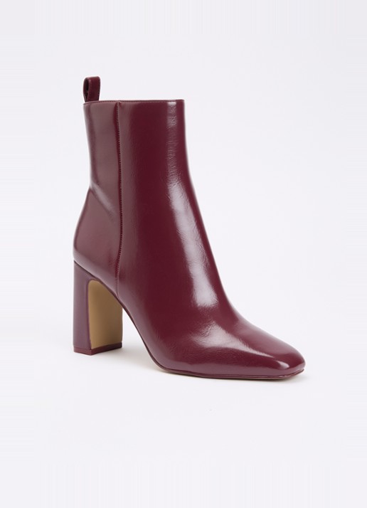 Steve Madden Adelisa enkellaarsje met lakfinish