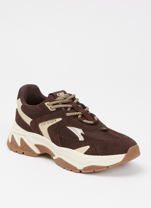 Steve Madden Ample sneaker met suède details