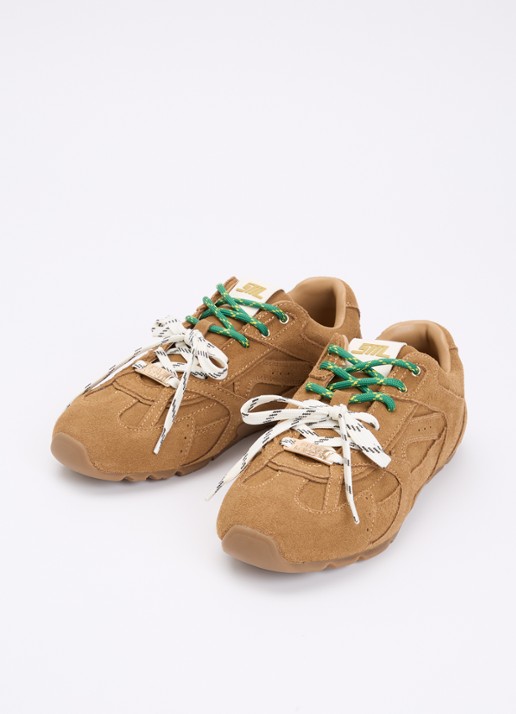 Steve Madden Asiel sneaker van suède - detail 4 camel
