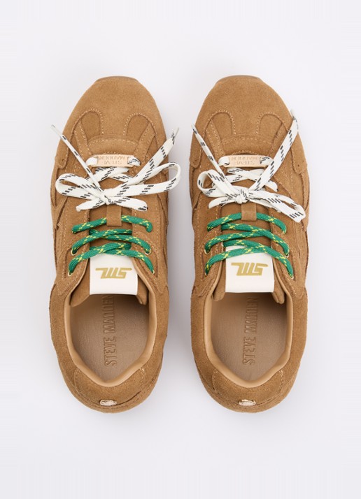 Steve Madden Asiel sneaker van suède - detail 5 camel