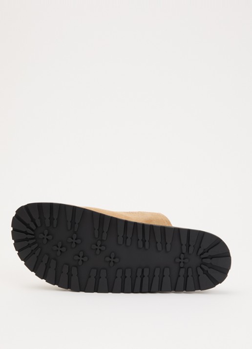 Steve Madden Atticus muiltje van suède - detail 4 beige