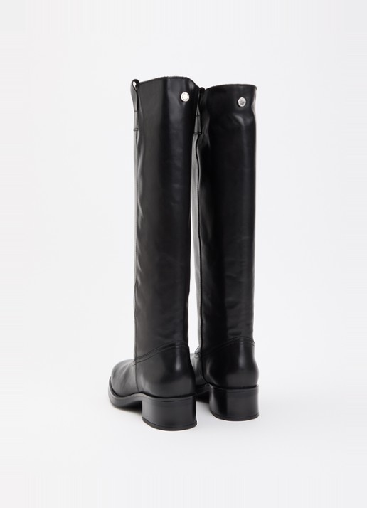 Steve Madden Banner laars van suède - achterkant 4 zwart