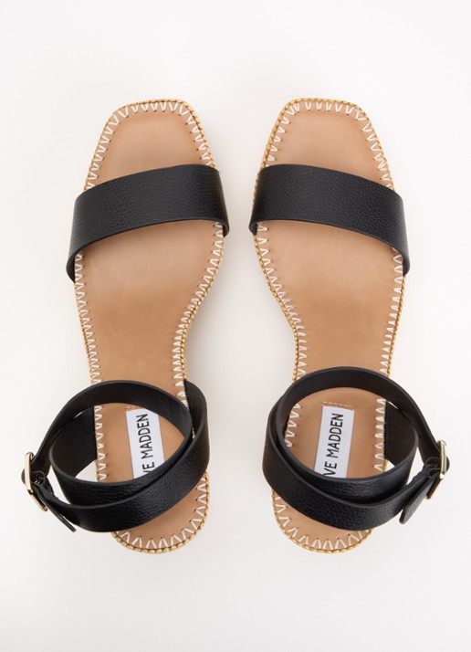 Steve Madden Cassie sleehak van leer - detail 5 zwart