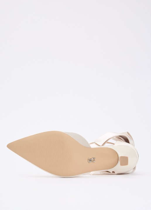 Steve Madden Fiorela pump met strik detail  - detail 3 creme