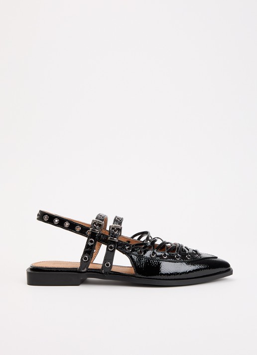 Steve Madden Galanti slingback met lakfinish