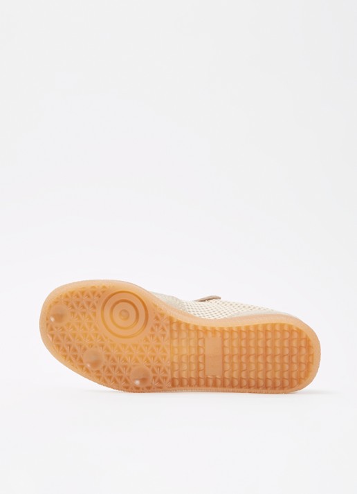 Steve Madden Jestella sneaker met suède details - detail 2 beige