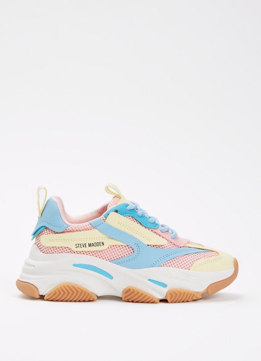 Steve Madden Jpossession sneaker met mesh detail
