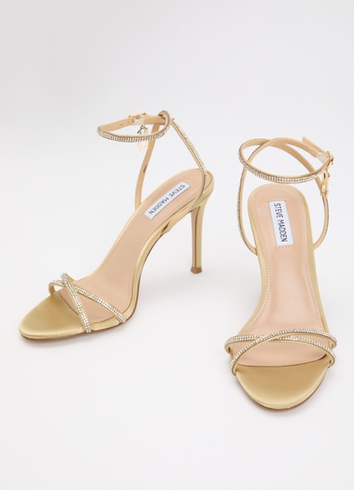 Steve Madden Jypsey sandalette met strass - detail 3 goud