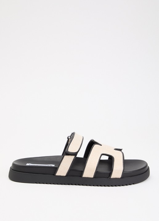Steve Madden Missile-E slipper van raffia