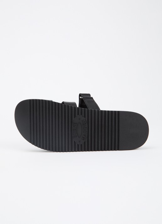 Steve Madden Missile slipper van suède - detail 3 zwart