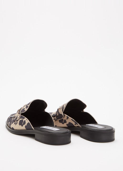 Steve Madden Nada muiltje van suède - achterkant beige