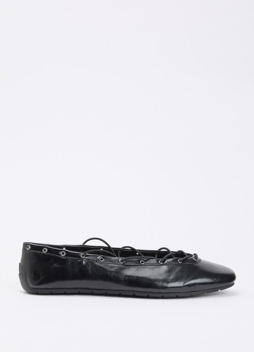 Steve Madden Pointe ballerina met lakfinish