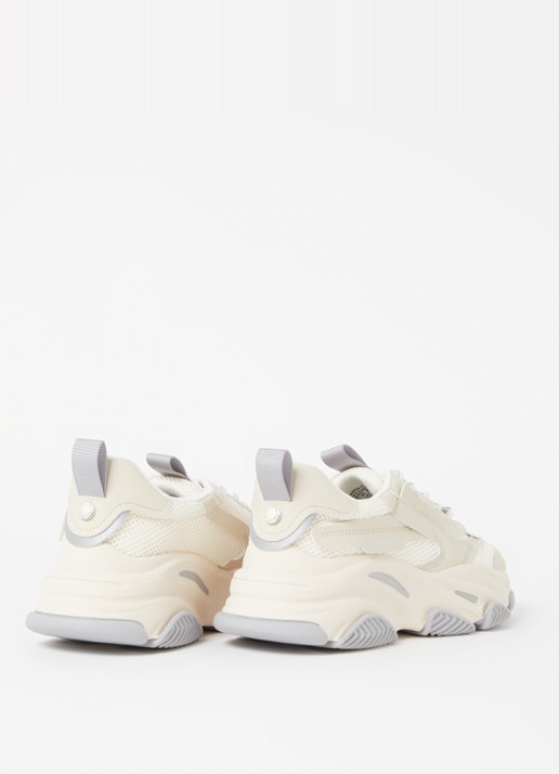 Steve Madden Possession-E sneaker met mesh detail  - detail 2 ivoor