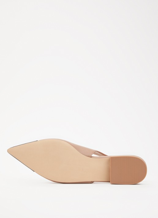 Steve Madden Rowyn slingback van leer - detail 6 oudroze