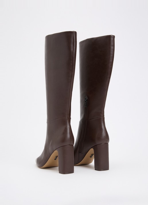 Steve Madden Speedway laars  - achterkant donkerbruin
