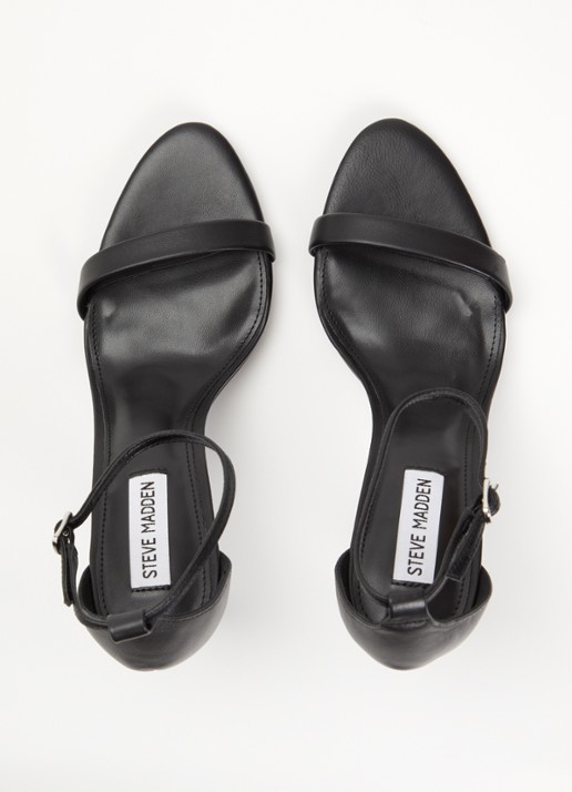 Steve Madden Tecy sandalette van leer - detail 5 zwart