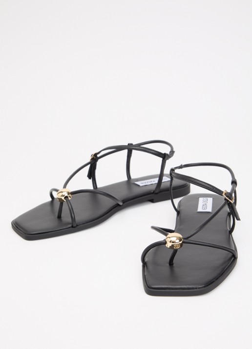Steve Madden Tiki sandaal - detail 3 zwart