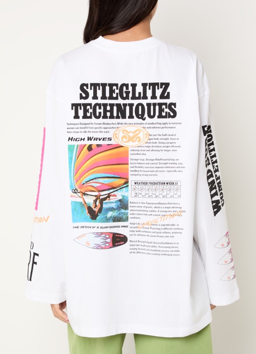 Stieglitz Monica longsleeve met front- en backprint