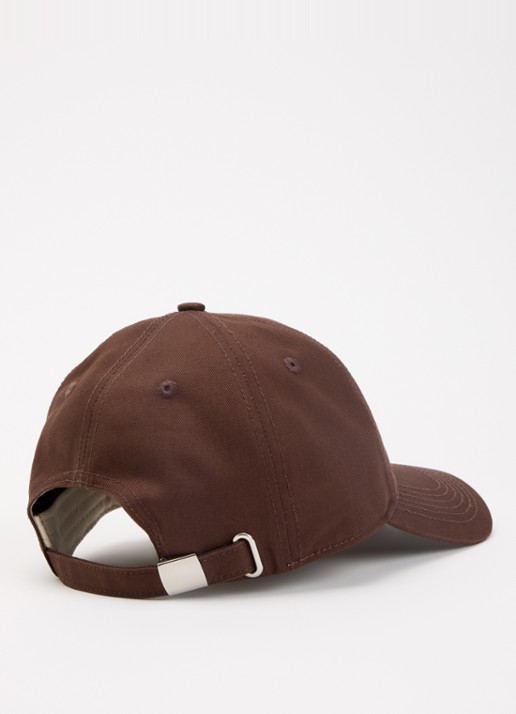 Stieglitz Pet met logo - detail 2 donkerbruin