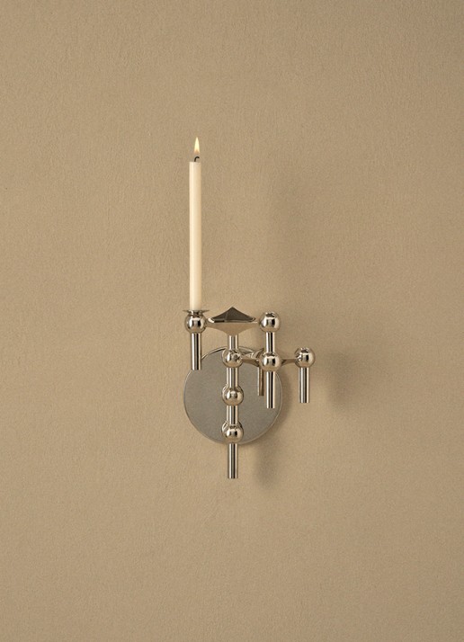 STOFF Nagel Kaars set van 12 - detail 3 wit