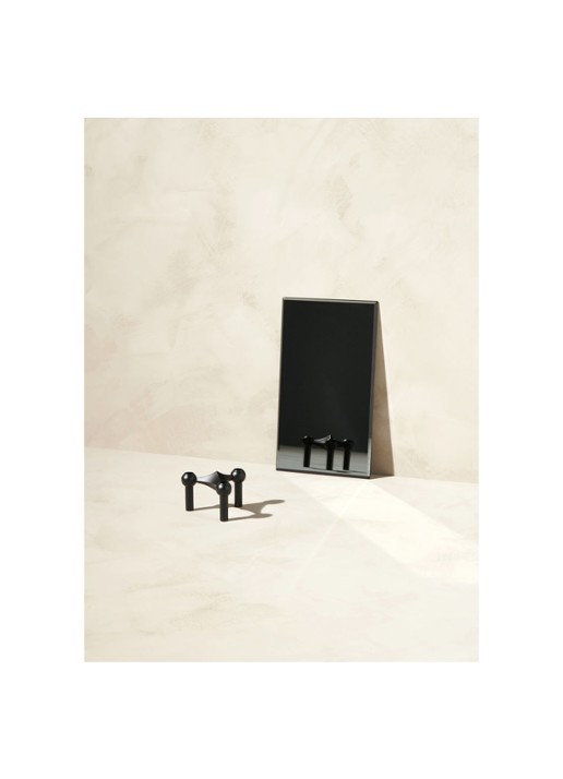 STOFF Nagel Kandelaar 6 cm - detail zwart