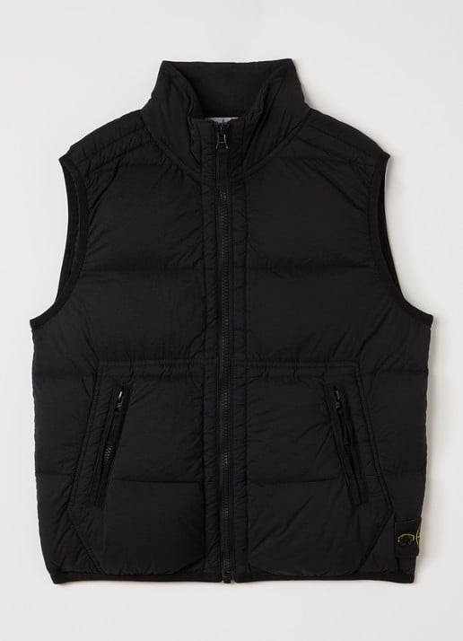 Stone Island 00001 gewatteerde bodywarmer met donsvulling