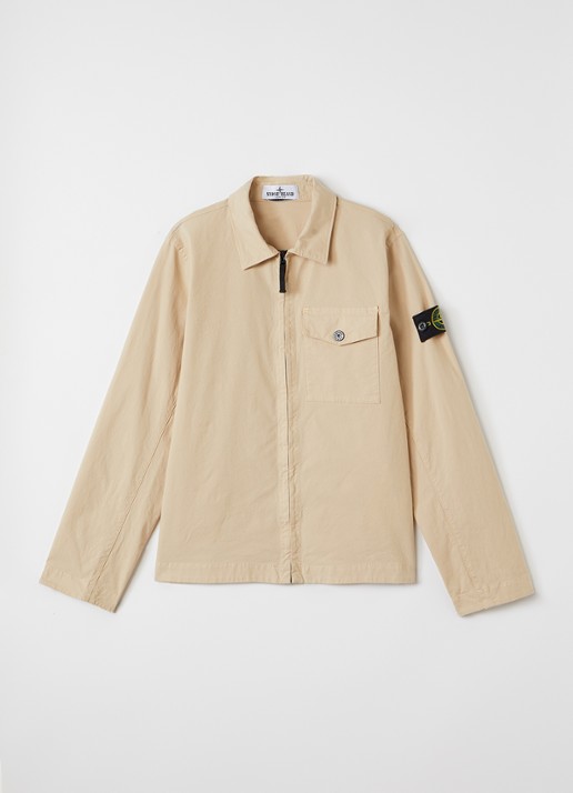 Stone Island 00001 overshirt met logo