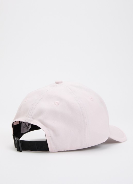 Stone Island 00001 pet met logoborduring - achterkant 2 lichtroze