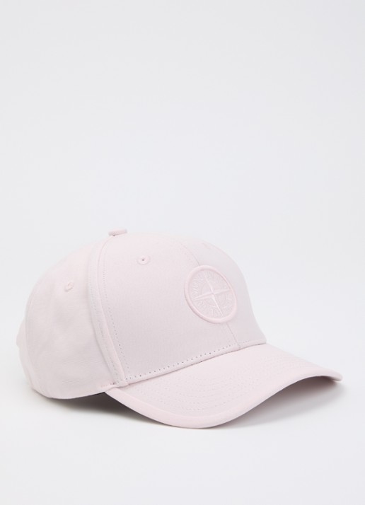 Stone Island 00001 pet met logoborduring