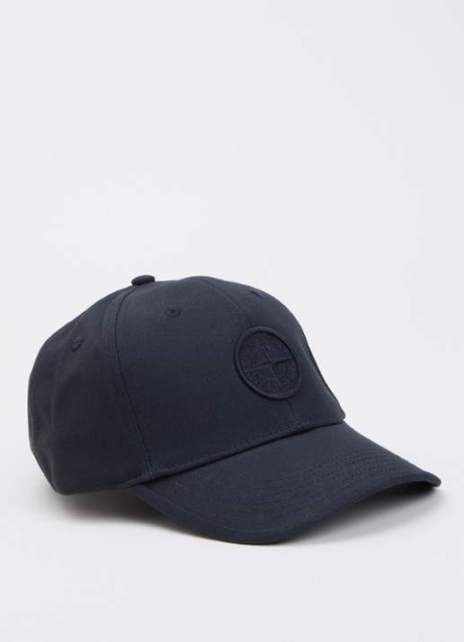 Stone Island 00001 pet met logoborduring