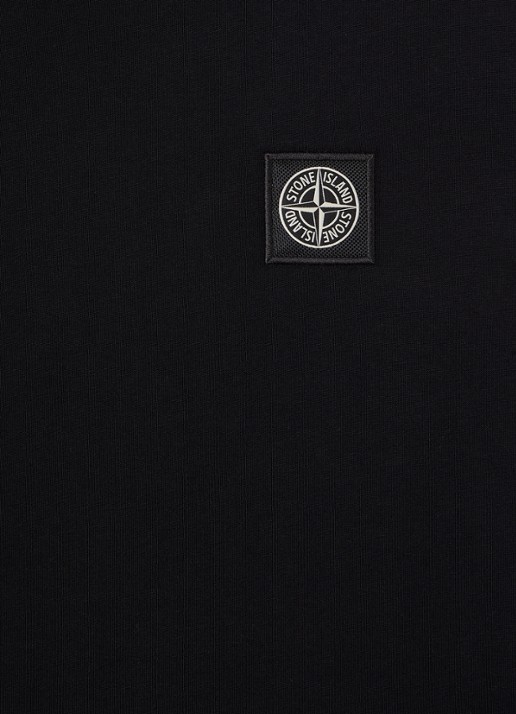 Stone Island 00002 Longsleeve met logo - detail 3 zwart