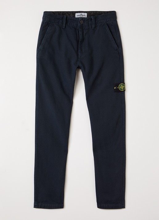 Stone Island 00002 slim fit chino met broekzakken