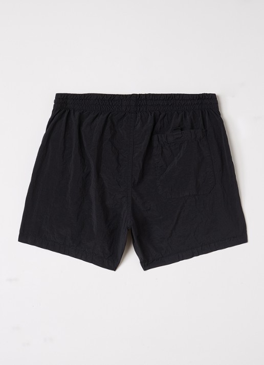 Stone Island 00002 zwemshorts met logo - voorkant 2 donkerblauw