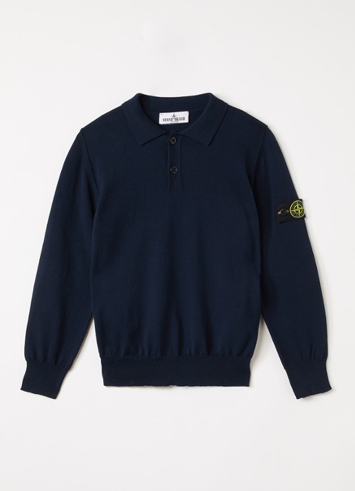 Stone Island 51000 polo met logoborduring