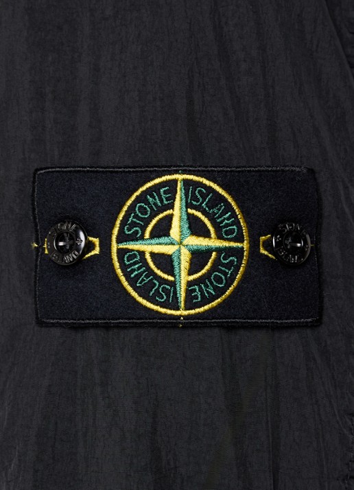 Stone Island 77087 jack met borstzak en logo - detail 5 zwart