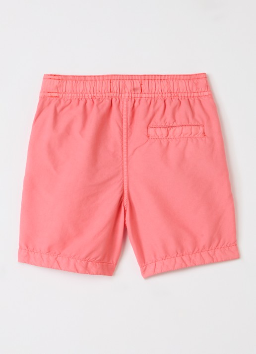 Stone Island B1000 zwemshorts met logo - voorkant 2 oudroze