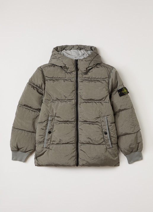 Stone Island Gewatteerd jack met donsvulling