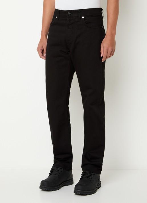 Stone Island K2S15 straight leg jeans met steekzakken