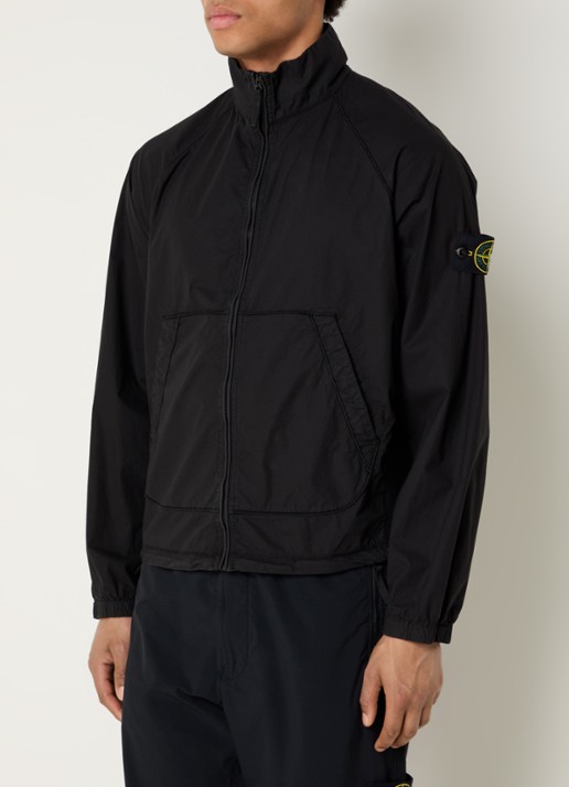 Stone Island S0003 jack met steekzakken en logo