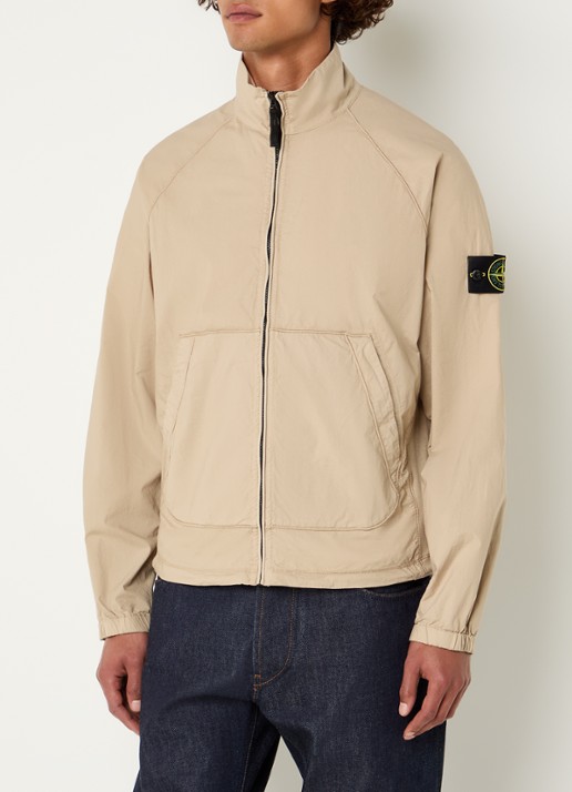 Stone Island S0003 jack met steekzakken en logo