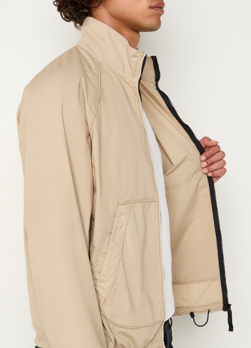 Stone Island S0003 jack met steekzakken en logo - detail 4 beige