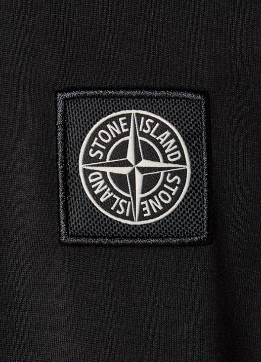 Stone Island S0013 T-shirt met logo - detail 4 donkerblauw